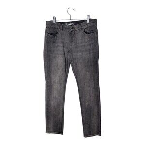 New York & Company Gray Low Rise Skinny Jeans Size 6 Denim Stretch